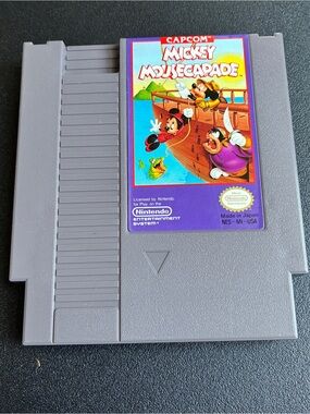 Mickey Mousecapade (Nintendo Entertainment System, 1988) NES Not TESTED